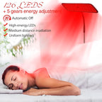 660Nm 850Nm LED Red Light Therapy Panel with Stand near Infrared Therapy Lamp Devices for Body Muscle Relax and Skin Care
